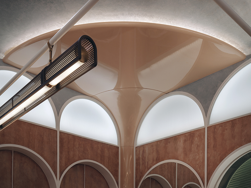 dim sum restaurant in hong kong by linehouse turns british tea hall into chinese canteen designboom