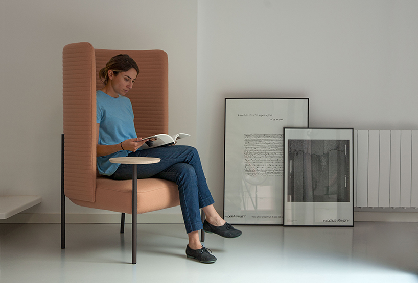 ara armchair missana designboom