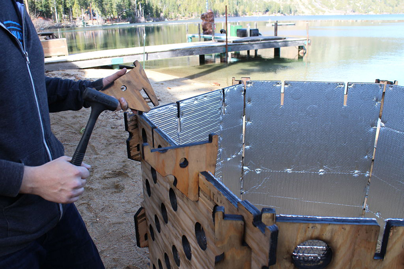 jonathan odom, designboom portable hot tub