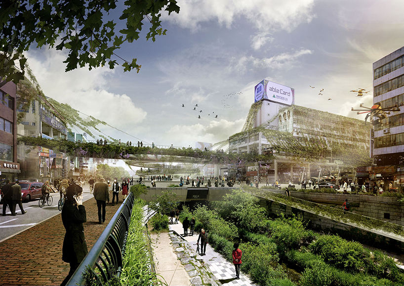 AZPML seun-sangga arcade seoul south korea designboom