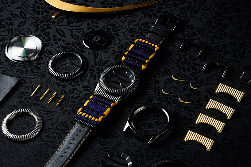 kacchu watch japanese armor concept wrist watch 7