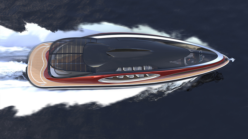 pierpaolo lazzarini's hybrid yacht filters fresh air intake and cruises seas at 55 knots