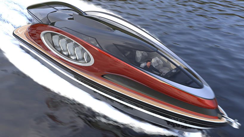 pierpaolo lazzarini's hybrid yacht filters fresh air intake and cruises seas at 55 knots