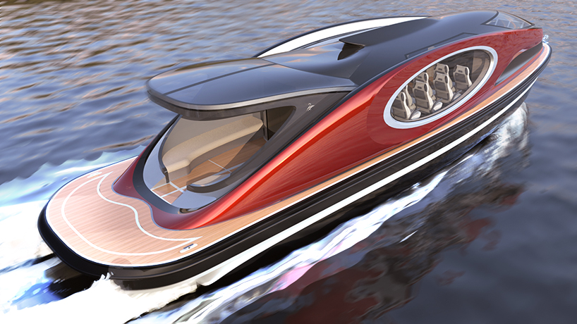 pierpaolo lazzarini's hybrid yacht filters fresh air intake and cruises seas at 55 knots