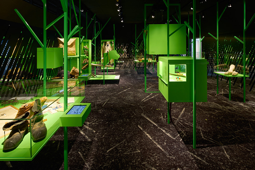 bornstein lyckefors architects slash-and-burn agriculture exhibit designboom