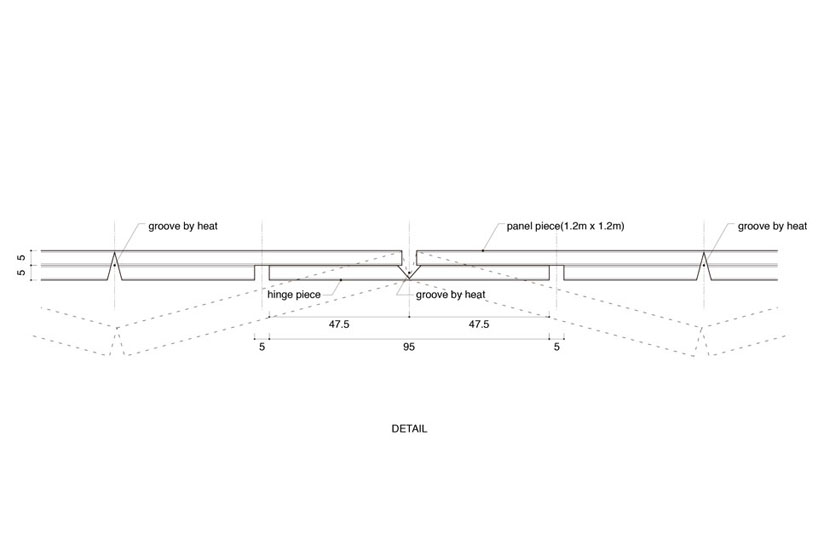 tsu mi foldable half dome designboom