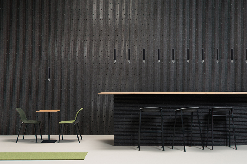 de vorm PET-felt products designboom