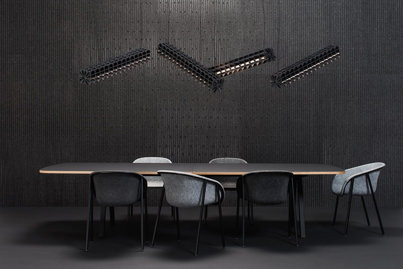 de vorm PET-felt products designboom