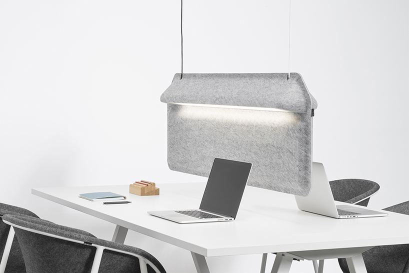de vorm workspace divider lamp AK 2 ivan kasner + uli budde designboom