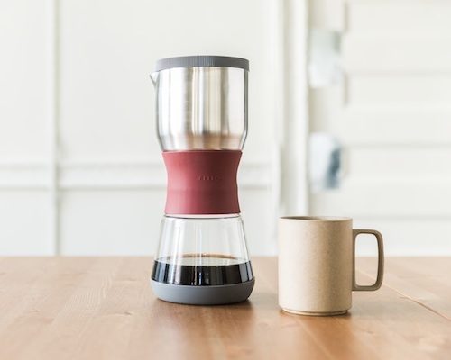 fellow designs duo stainless steel coffee steeper