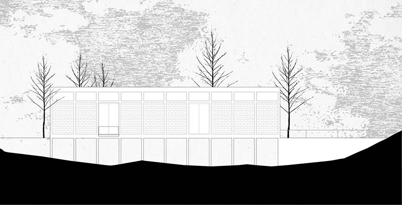  dellekamp arquitectos' waffle ceiling bounces light around this artist's studio in mexico