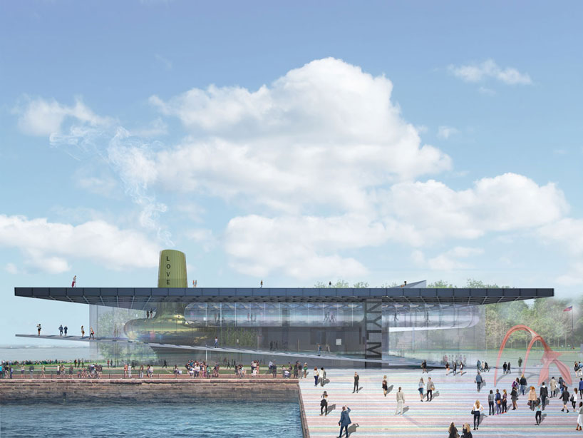 zu studio liberty museum new york proposal designboom