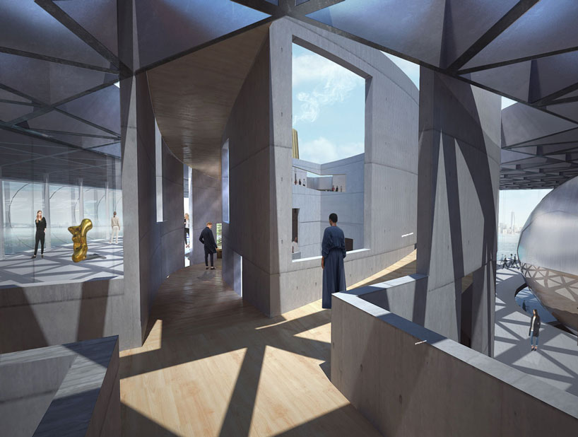 zu studio liberty museum new york proposal designboom