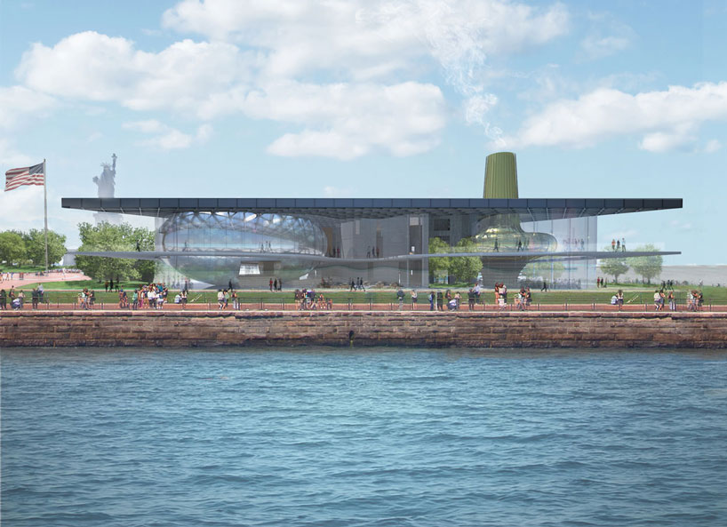zu studio liberty museum new york proposal designboom