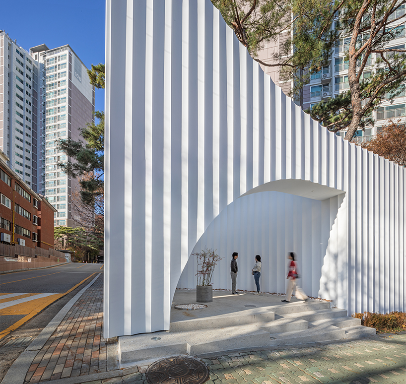 drawing works white wing pavilion, south korea 