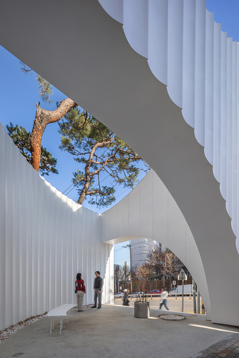 drawing works white wing pavilion, south korea 