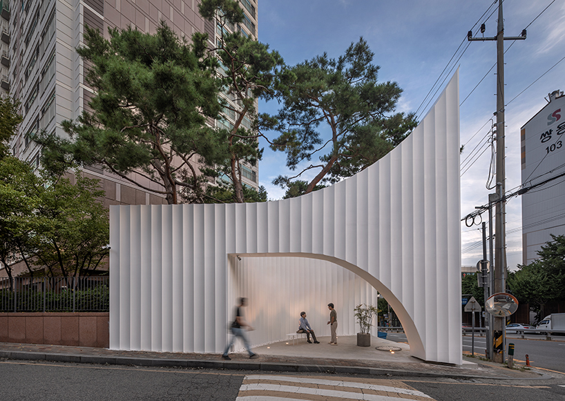 drawing works white wing pavilion, south korea 