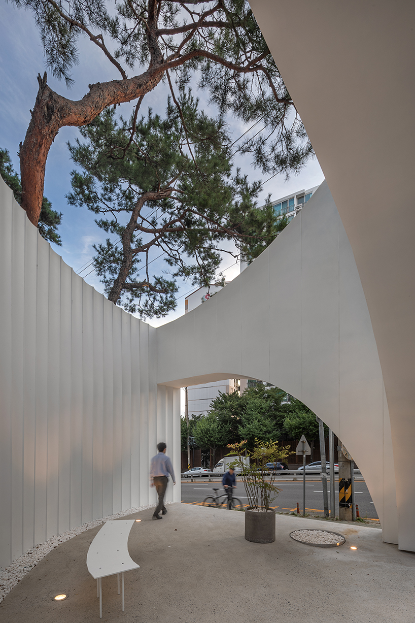 drawing works white wing pavilion, south korea 