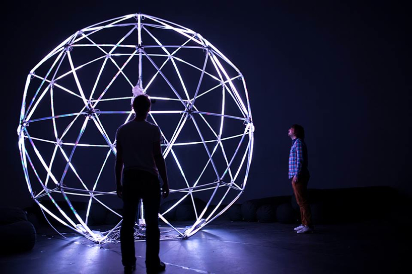 fraction entropia audio-visual performance installation designboom fraction entropia audio-visual performance installation designboom