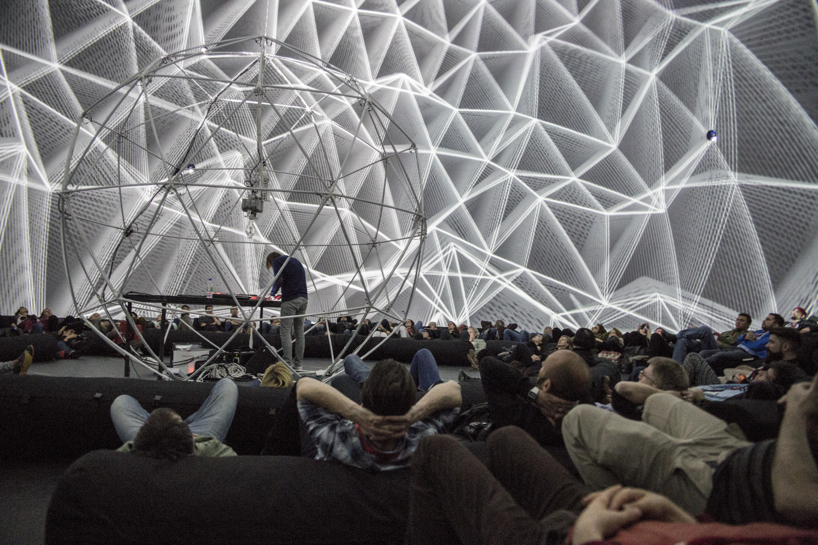 sound artist fraction presents entropia audiovisual installation