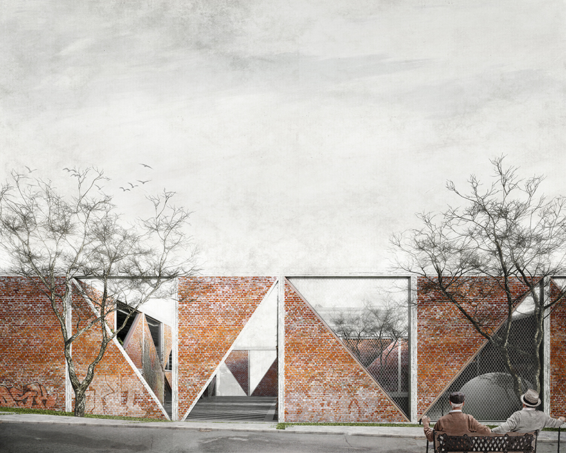 'fora civitas' makes reference to ancient roman forums for social services complex in greece designboom