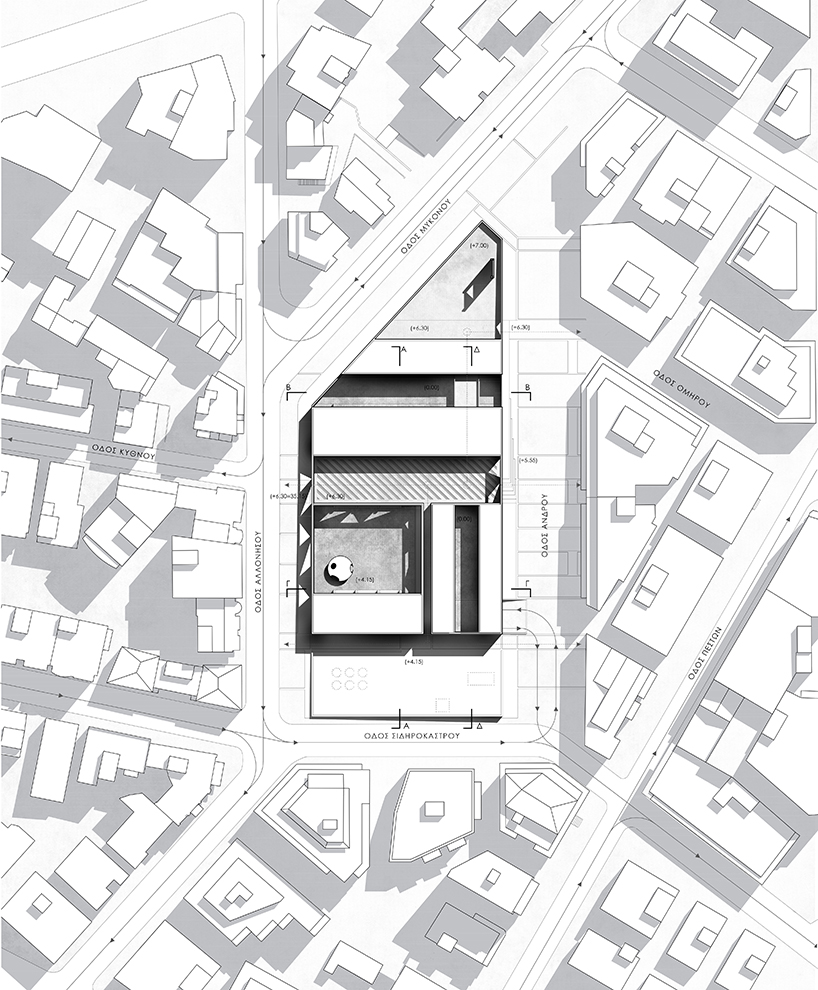 'fora civitas' makes reference to ancient roman forums for social services complex in greece designboom