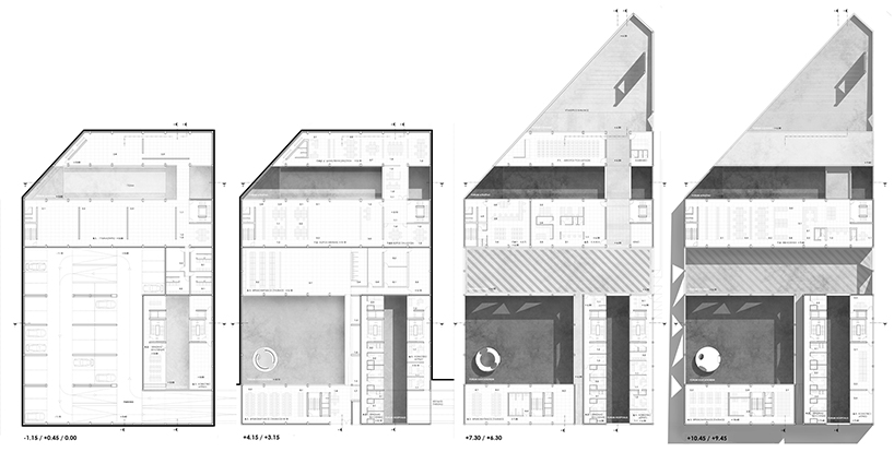 'fora civitas' makes reference to ancient roman forums for social services complex in greece designboom