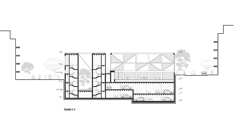 'fora civitas' makes reference to ancient roman forums for social services complex in greece designboom