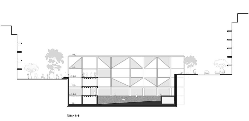 'fora civitas' makes reference to ancient roman forums for social services complex in greece designboom