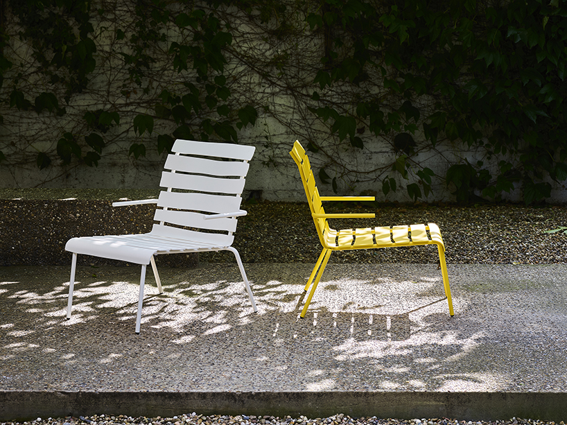 maarten baas forms playful 'aligned' outdoor furniture collection for valerie_objects