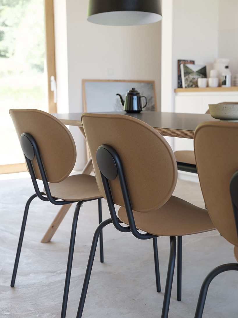 ondarreta debuts the sustainable hari re wood polypropylene chair at salone del mobile 8