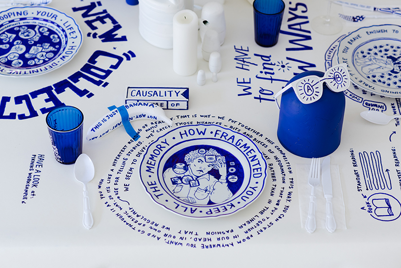 piknik works’ live performative exhibition illustrates conversations about time