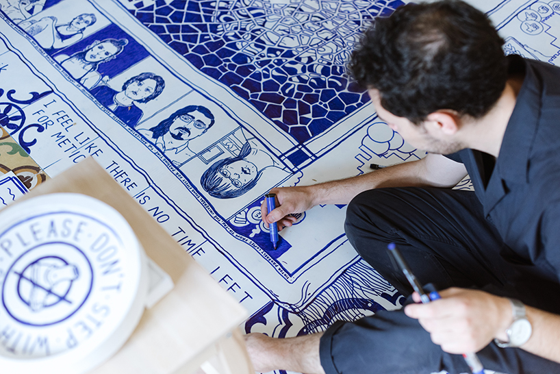 piknik works’ live performative exhibition illustrates conversations about time