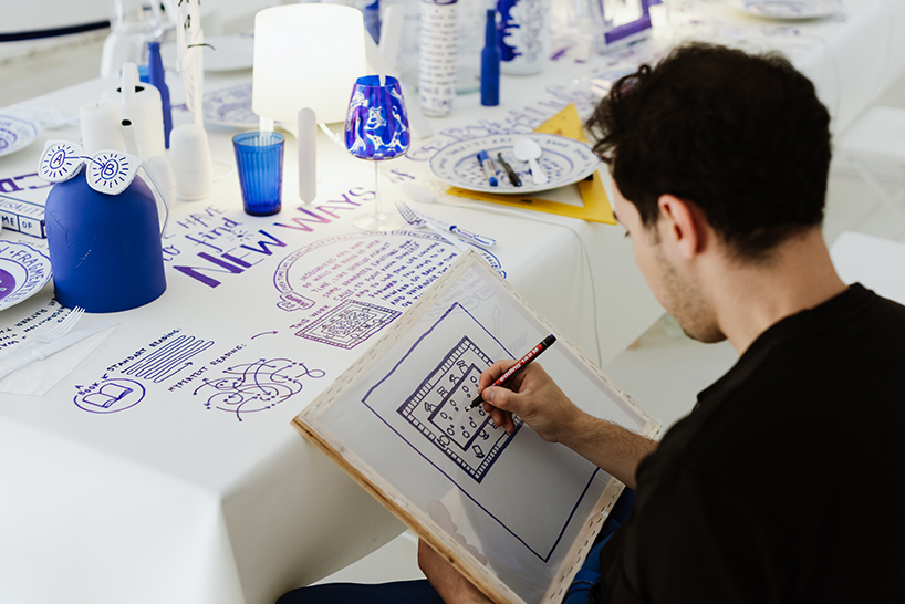 piknik works’ live performative exhibition illustrates conversations about time