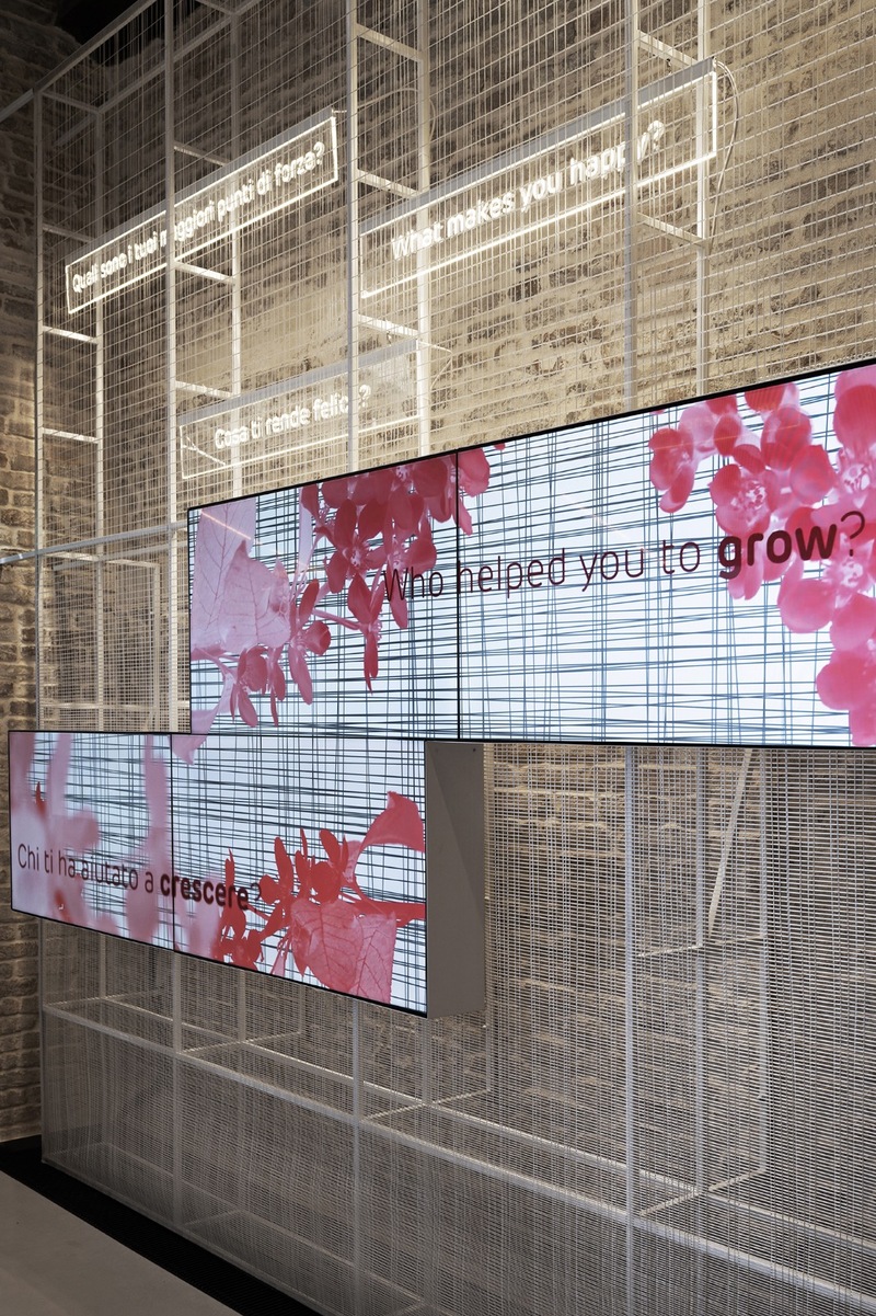 migliore+servetto completes immersive exhibition for new human safety net HQ in venice