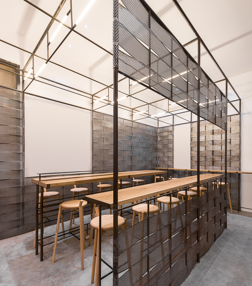 linehouse baoism resturant interiors shanghai designboom
