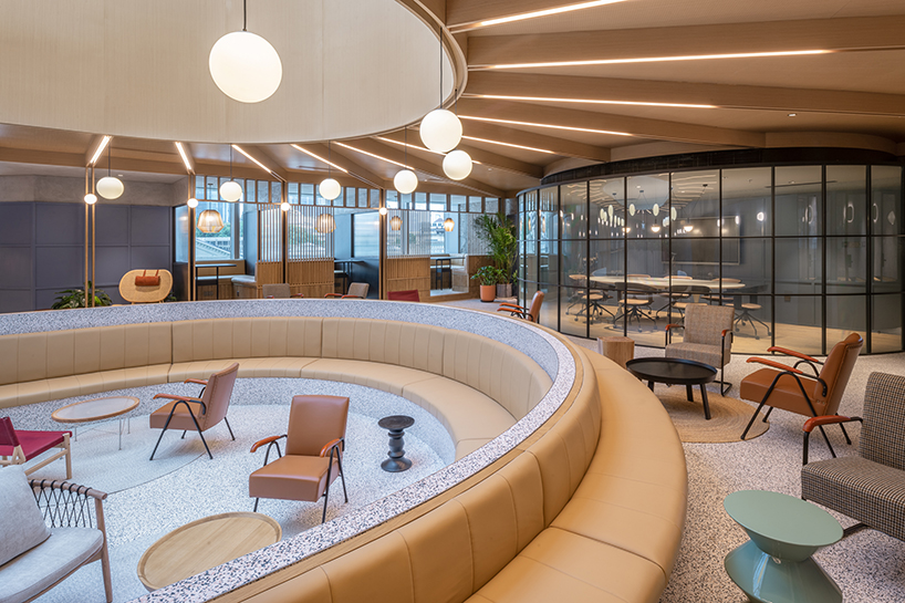 linehouse turns a swimming pool into a multifunctional space in shanghai designboom