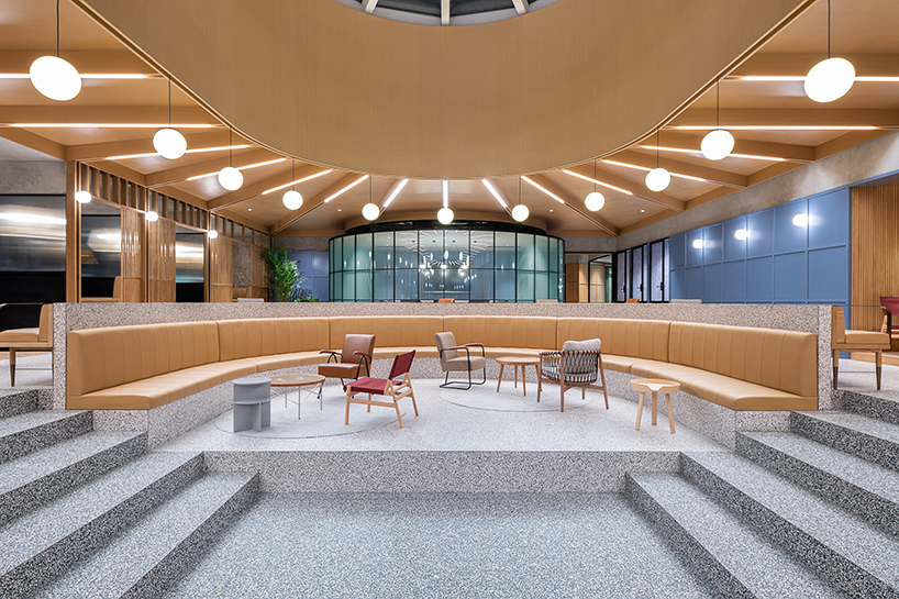 linehouse turns a swimming pool into a multifunctional space in shanghai designboom