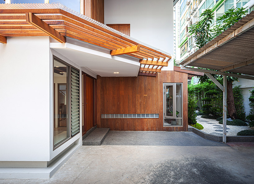 junsekino renovates an 80-year-old house in bangkok, thailand designboom
