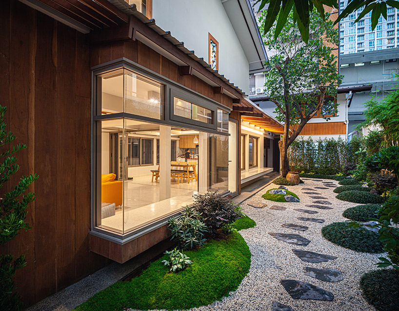 junsekino renovates an 80-year-old house in bangkok, thailand designboom