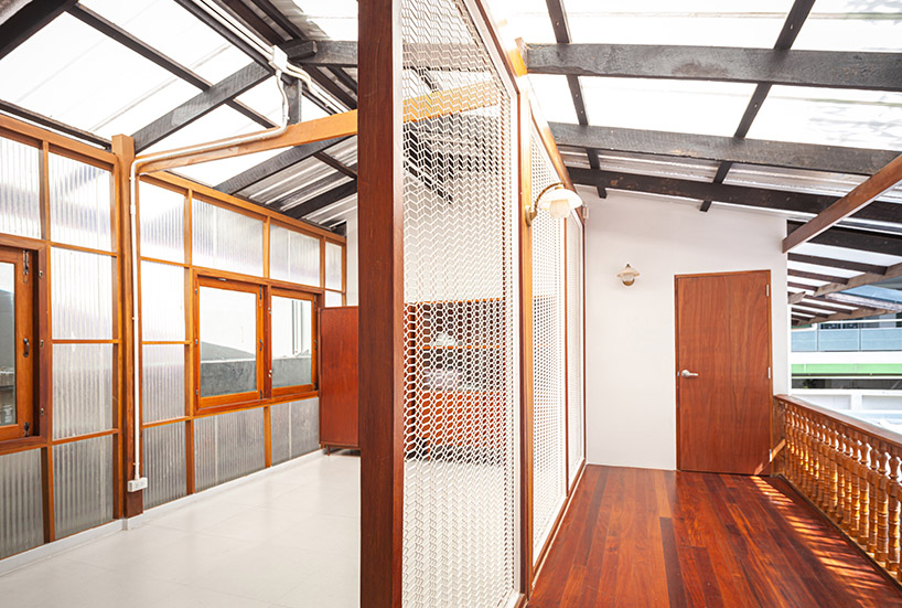 junsekino renovates an 80-year-old house in bangkok, thailand designboom