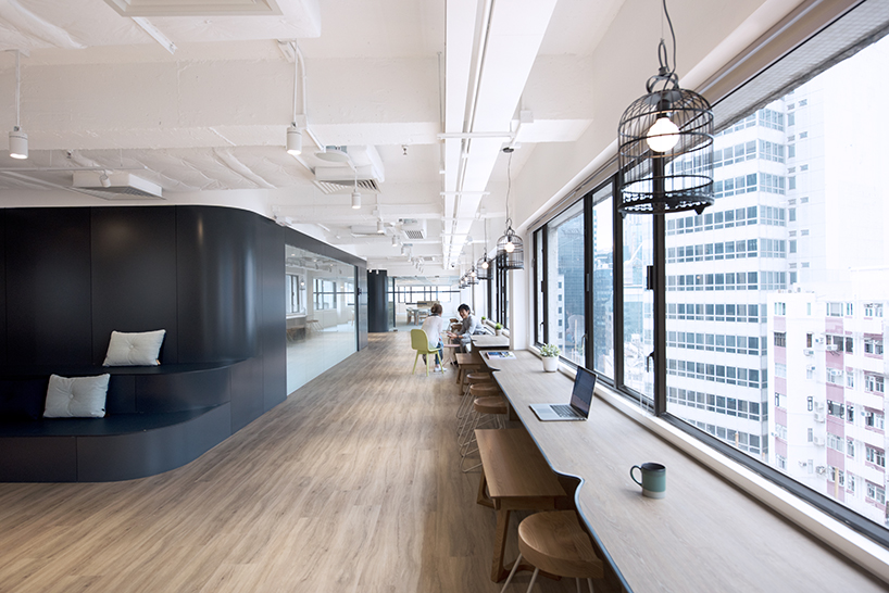 bean buro uber office hong kong designboom