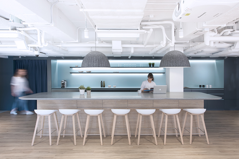 bean buro uber office hong kong designboom