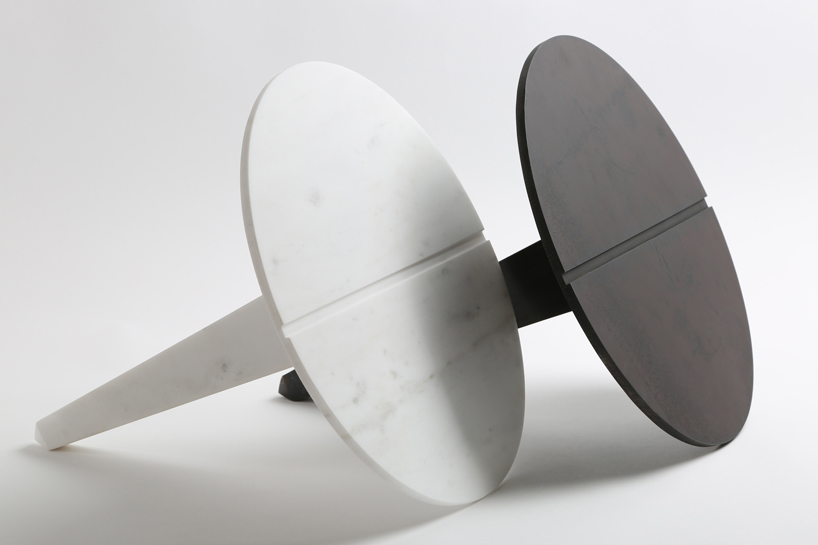 richard yasmine clou coffee table designboom