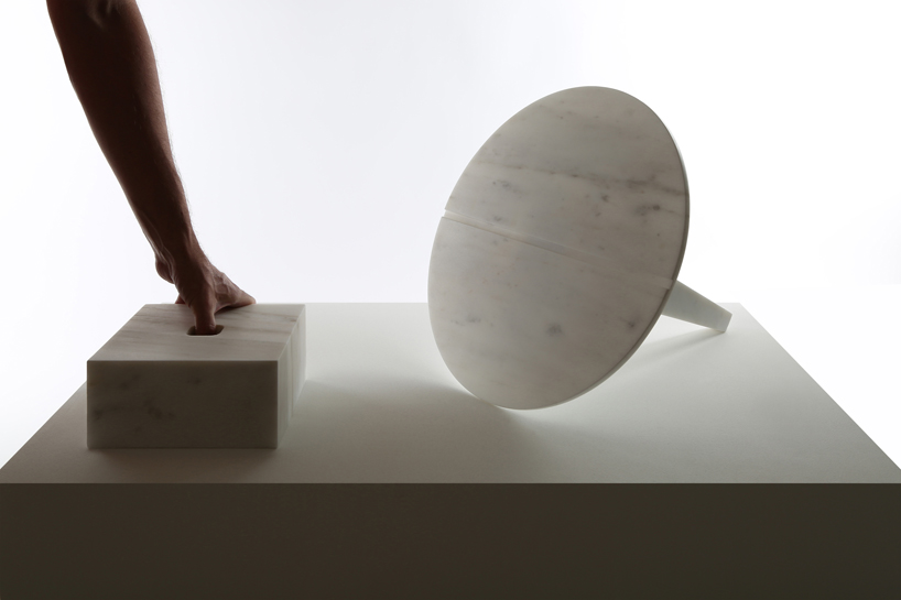 richard yasmine clou coffee table designboom