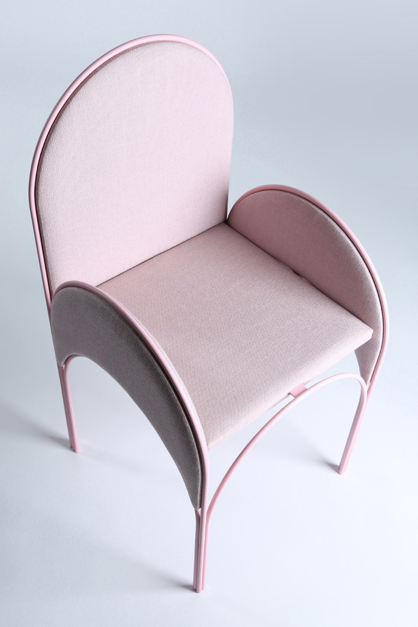richard yasmine reflects lebanese architecture in pastel-hued furniture collection