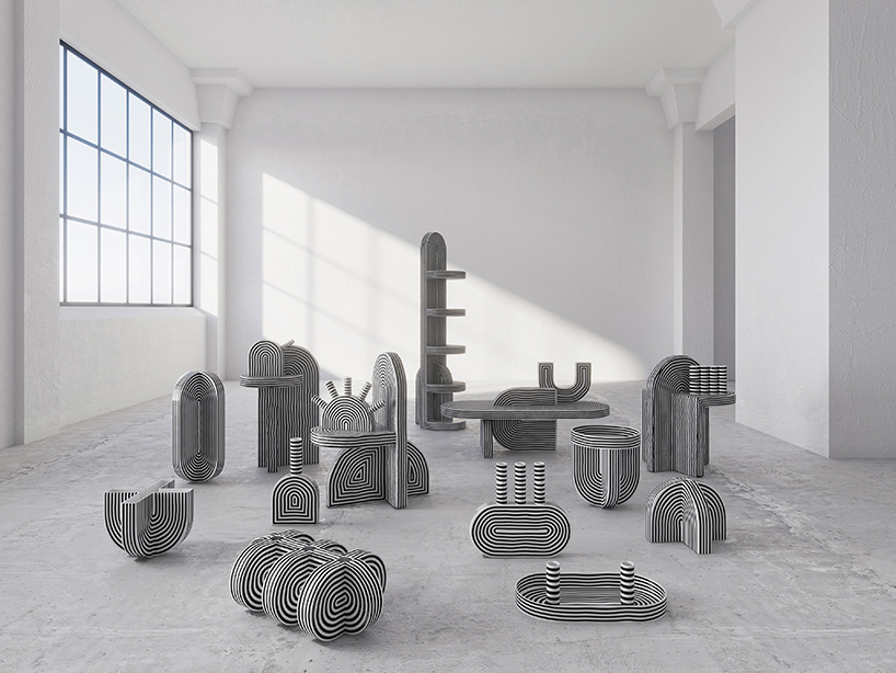 richard yasmine's geometric multifunctional collection commemorates 2020 beirut explosion