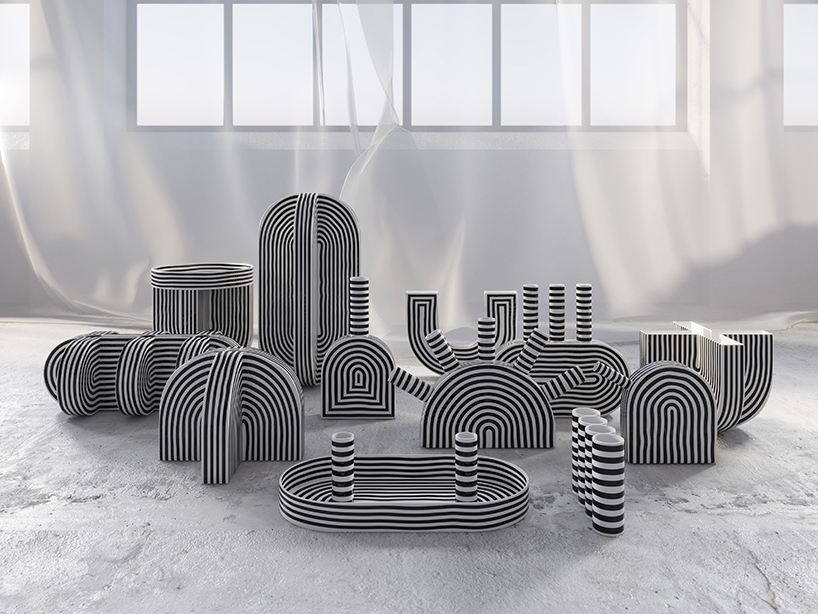 richard yasmine's geometric multifunctional collection commemorates 2020 beirut explosion
