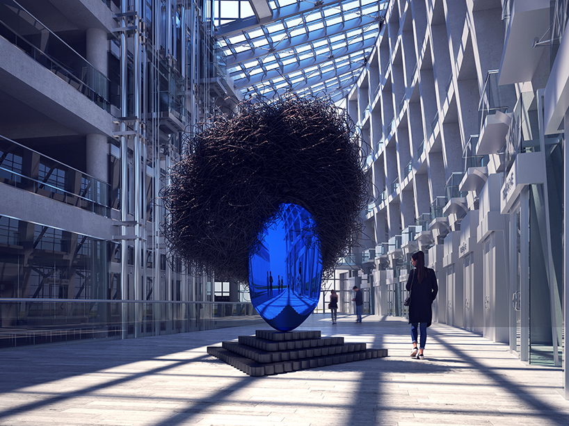 richard yasmine explores human emotions through vibrant, off-the-scale sculptural faces