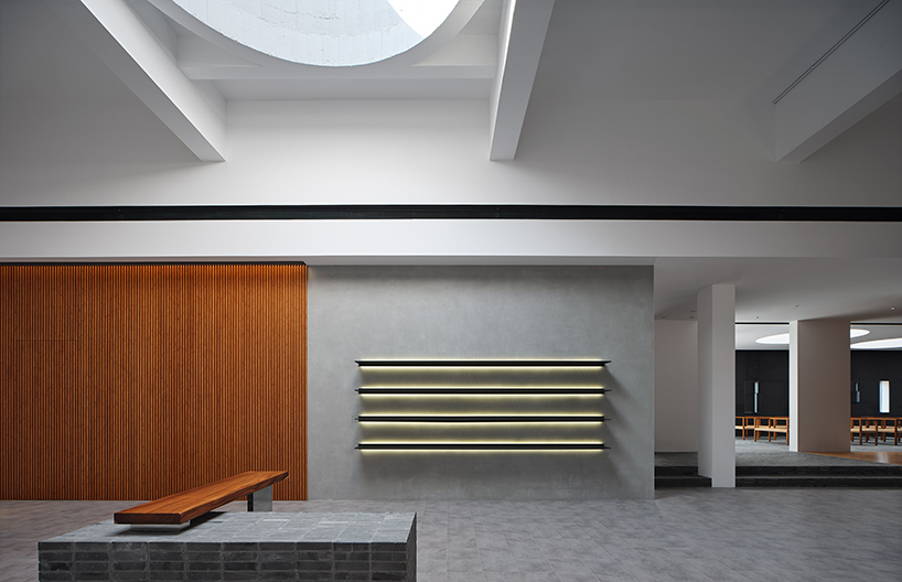 mitsuhiro shoji turns an old linen factory into a gallery in zhejiang, china designboom